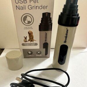 Brookstone Pet Nail Grinder New in box